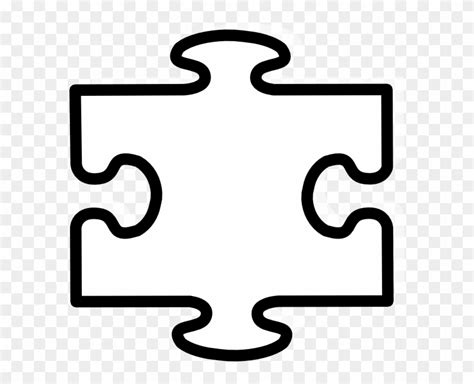 Large Puzzle Piece Template Free Transparent Png Clipart Images Download