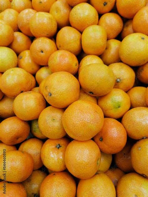 Fondo Con Detalle Y Textura De Multitud De Naranjas Y Mandarinas En