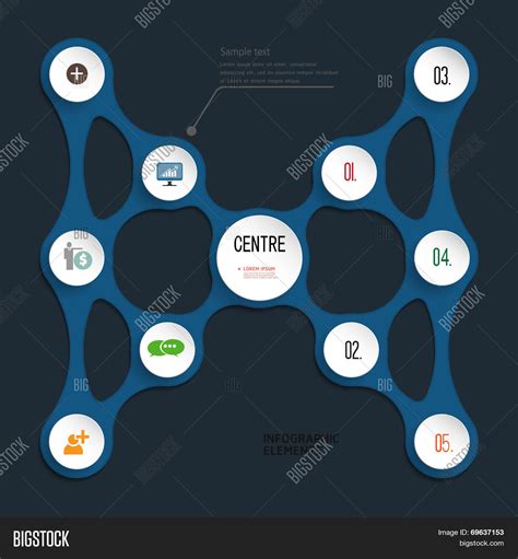 Infographic Step By Vector & Photo (Free Trial) | Bigstock