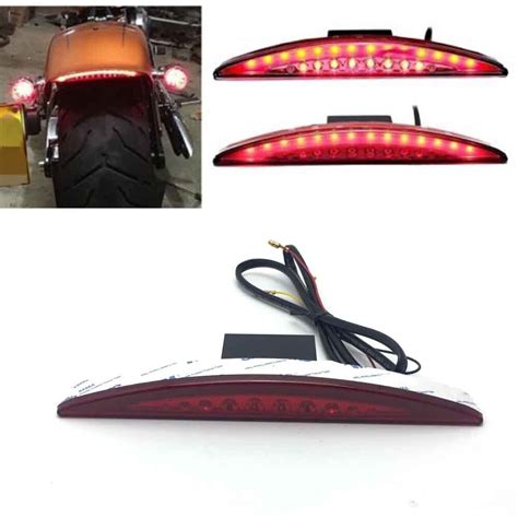 Rear Fender Tip Brake Tail Light Led For Harley Softail Breakout Fxsb 2013 2017 Ebay