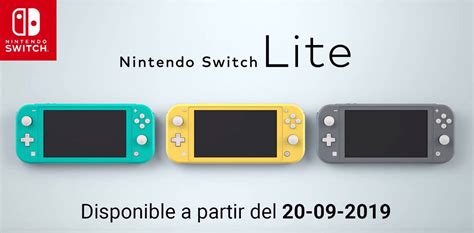 Nintendo Anuncia Y Hace Oficial La Nintendo Switch Lite Con Fecha De