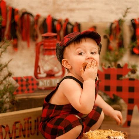Lumberjack First Birthday Outfit Lumberjack 1st Or 2nd Birthday