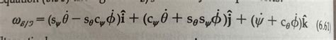 6 78 Using The Eulerian Angles 0 0 Y Discussed In Chegg