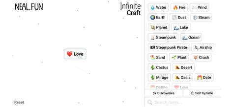 How To Make And Get Love In Infinite Craft