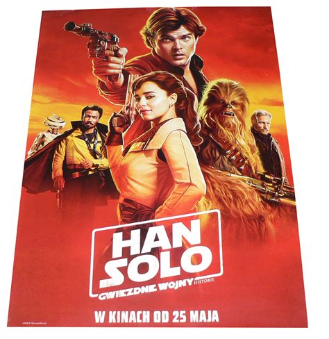 PLAKAT STAR WARS Gwiezdne Wojny HISTORIE HAN SOLO 8096221013 Sklepy