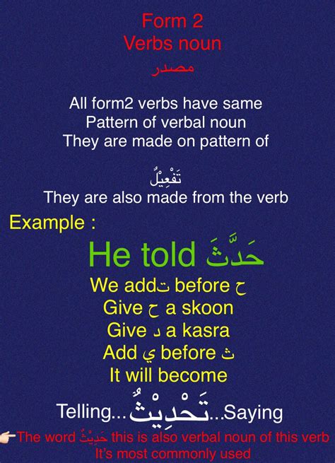 Learning Arabic Msa Fabienne Arabic Verbs Quran Arabic Verb