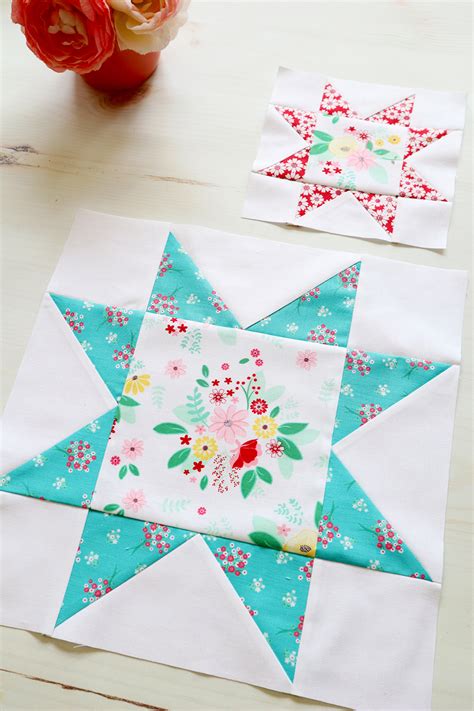 Easy Sawtooth Star Quilt Block Rbd Block Challenge