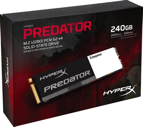 Bol Kingston Hyperx Predator Pcie Gen X M Ssd Gb