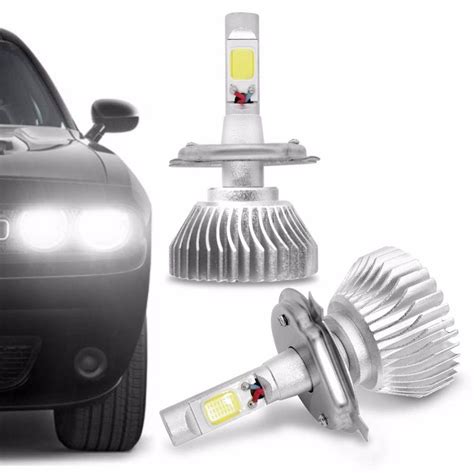 Kit L Mpada Super Led D Headlight H K V Lm Efeito X Non