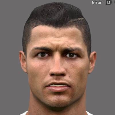 Ultigamerz Pes Cristiano Ronaldo New Face Hair Update V