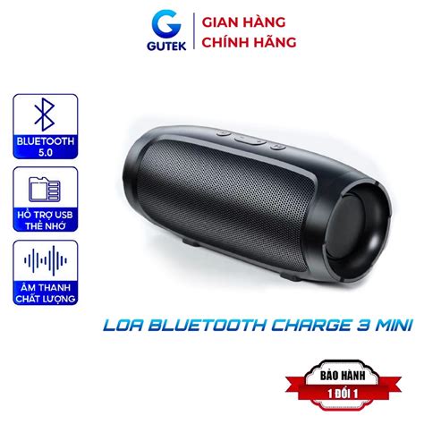 Loa bluetooth mini không dây cầm tay charge 3 nghe nhạc hay hỗ trợ cắm