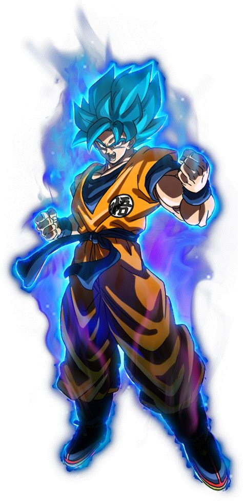 Goku Ssgss Broly Movie 2018 Render Dokkan B By Https