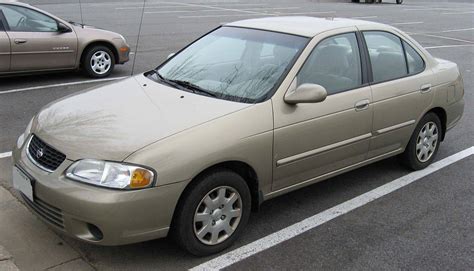 2001 Nissan Sentra Xe Sedan 18l Auto