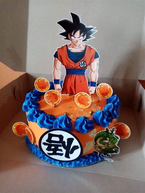 Pastel Goku Pasteles De Goku Torta De Goku Imagenes De Pasteles De