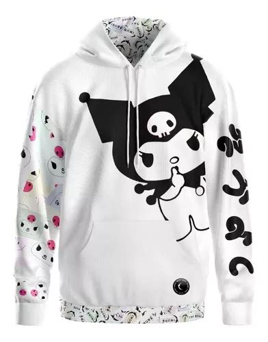 Kuromi Japan Buzo Canguro Unisex Aesthetic Goth Kawaii En Venta En