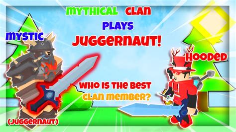 Mythical Clan Plays JUGGERNAUT In Bedwars Roblox Bedwars YouTube