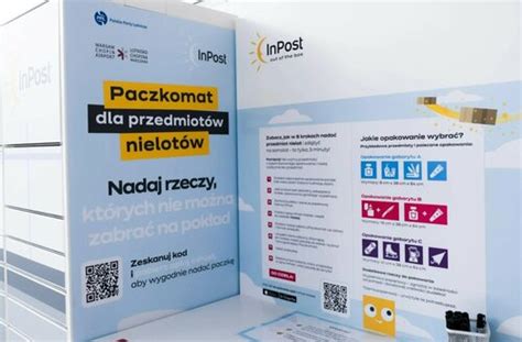 Genialne Inpost Postawi Pierwszy Paczkomat Na Lotnisku