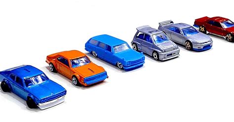 T Hunted Os Carros Japoneses Da Hot Wheels Para