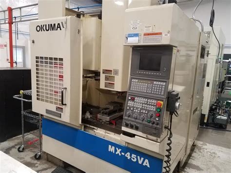 22 X 18 X 17 Okuma Model Mx 45va Vertical Machining Center 1997