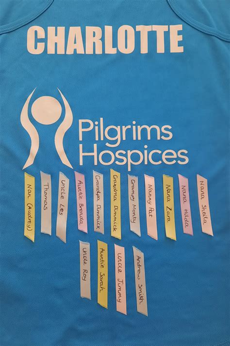 Hospice Nurse Charlotte Runs Seaside Brighton Marathon For Pilgrims