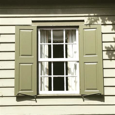 //Country shutters in sage | Rustic country home, Country shutters ...