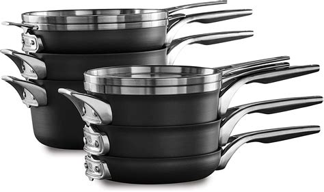 Calphalon Premier Space Saving Nonstick 10 Piece Set Home