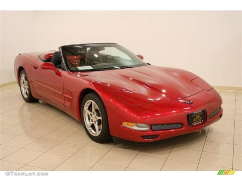 Magnetic Red Ii Metallic Chevrolet Corvette Convertible