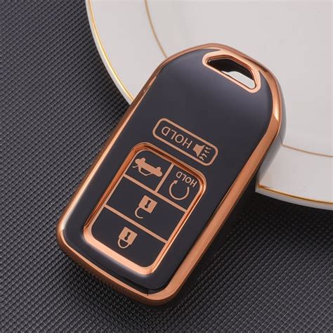 Tpu Car Key Fob Cover Case Holder Protector For Honda Civic Crv Hrv Accord Pilot Fit Freed Vezel