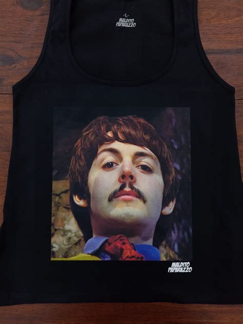 Musculosa Dama Paul Mccartney Strawberry Fields Video Beatles