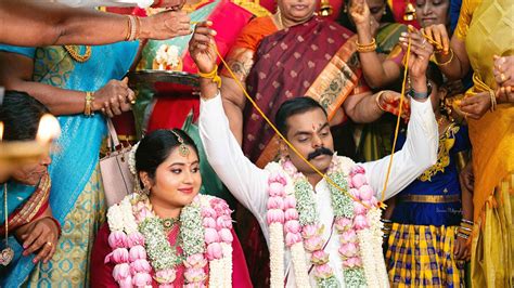 Karthika Vishal Tamil Wedding Highlights Banana Photography YouTube