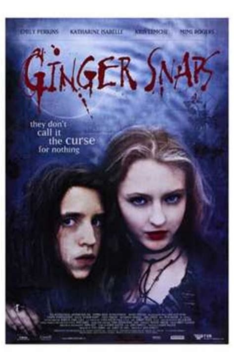 Ginger Snaps Movie Poster (11 x 17) - Walmart.com