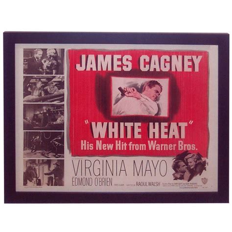 "White Heat" Warner Brothers Movie Poster For Sale at 1stDibs