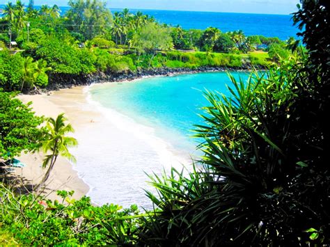 Hamoa Beach at Maui, Hawaii - Hawaii on a Map