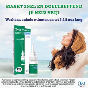 Xylomaris Neusspray EG 1 Mg Ml Verkoudheid Loopneus 10 Ml Farmaline