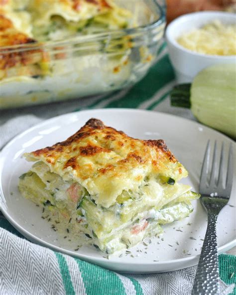 Lasagnes Saumon Fume Et Courgettes Healthy Yumyum