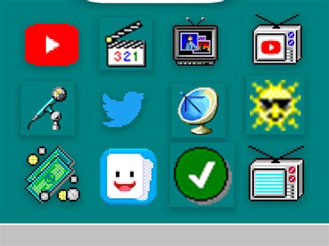 70 Ios 14 Essential Icons In Beautiful Windows 95 Theme All Access Pack