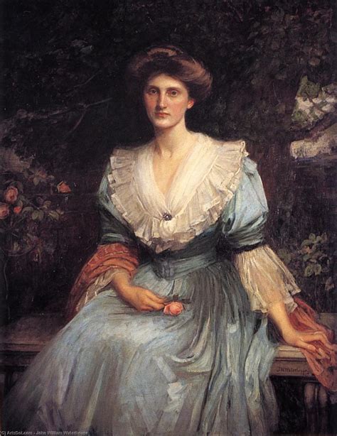 Gemälde Reproduktionen Lady Violet Henderson 1907 von John William