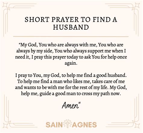 Prayers To Find A Good Husband Miracle Prayers