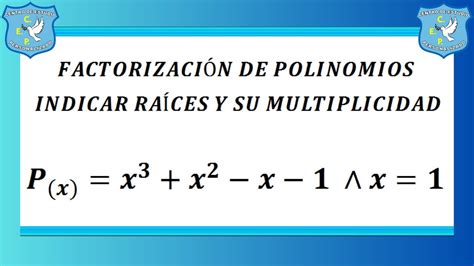 Factorizaci N De Polinomios Youtube