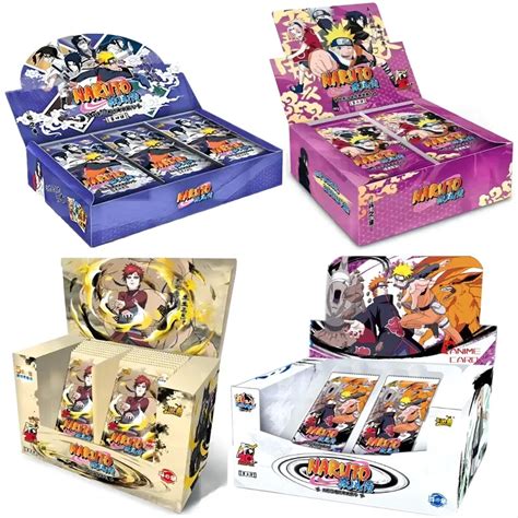 Naruto Cards Tier 4 Wave 5 Box Added SE Série de Coleção Completa