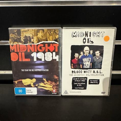 Buy Midnight Oil Dvd Bundle 1984 And 20 000 Watt R S L Gc Mydeal