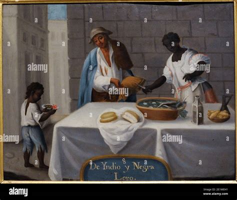 18th century casta paintings hi-res stock photography and images - Alamy