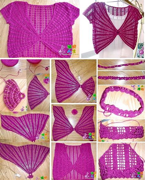 Elegant Womens Bolero Free Crochet Pattern ⋆ Crochet Kingdom