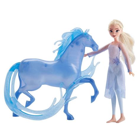 Disney Frozen 2 Elsa Doll And Le Nokk Figurine