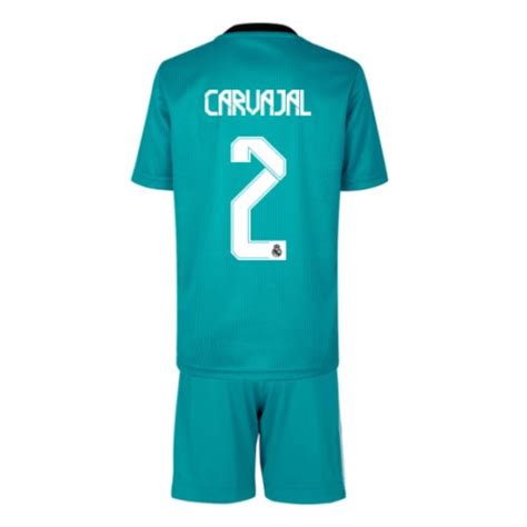 Echipament Fotbal Real Madrid Daniel Carvajal Tricou Treilea