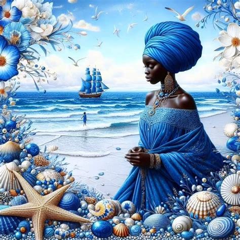 Pin By Aline Flores On Orixas In 2024 Soulful Art Black Art Pictures