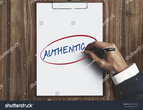 Authentic Genuine Proof Real True Veritable Stock Photo 535546384 ...