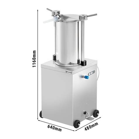 elektrischer wurstfueller  liter hydraulisch ggm gastro