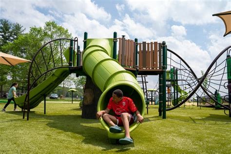 Evansvilles Newest Playground Open At Wesselman Park