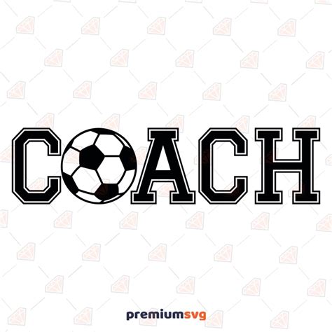 Football Coach Svg Soccer Coach Svg Vector Files Premiumsvg